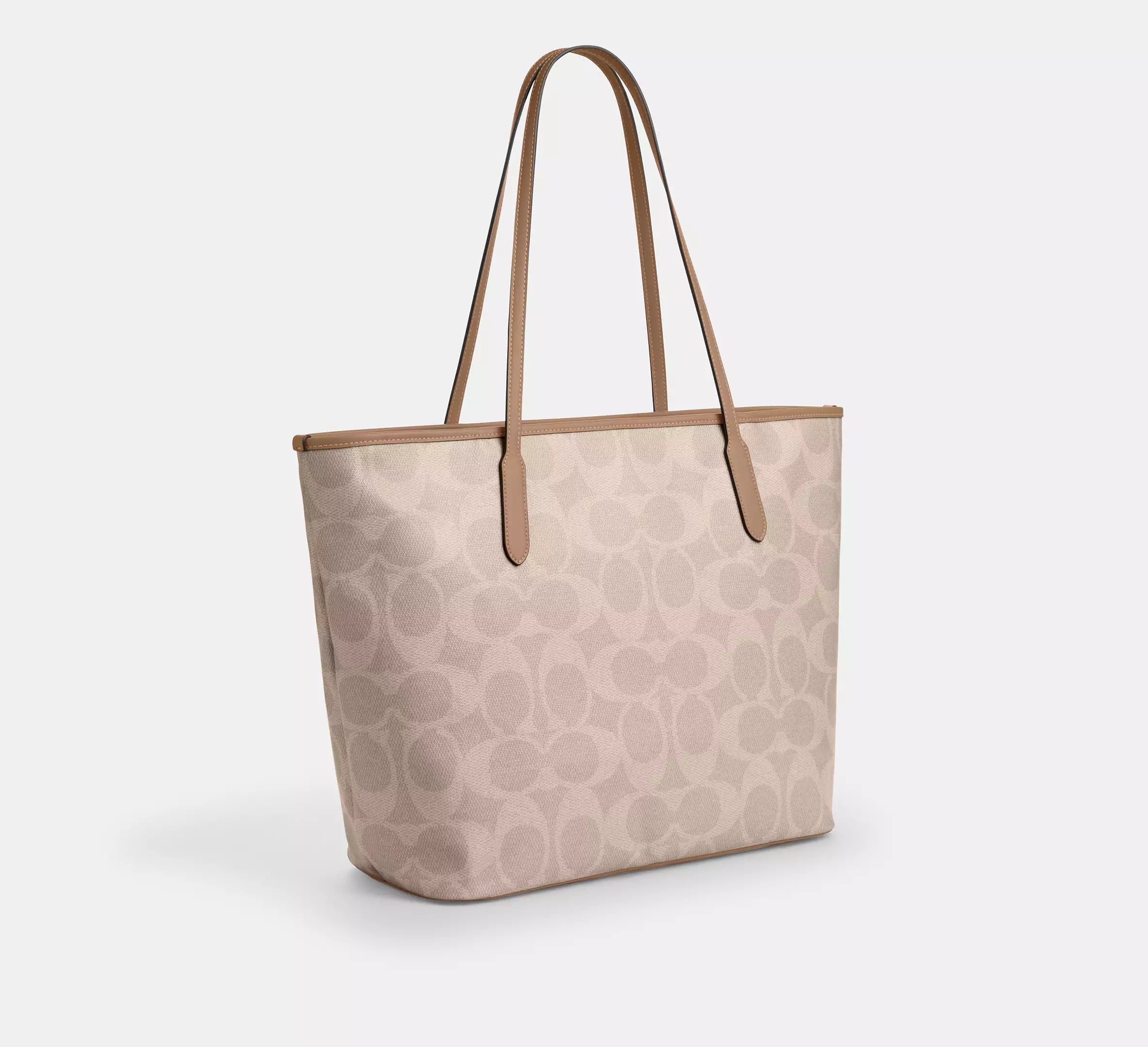 Large City Tote Bag In Maxi Signature Canvas