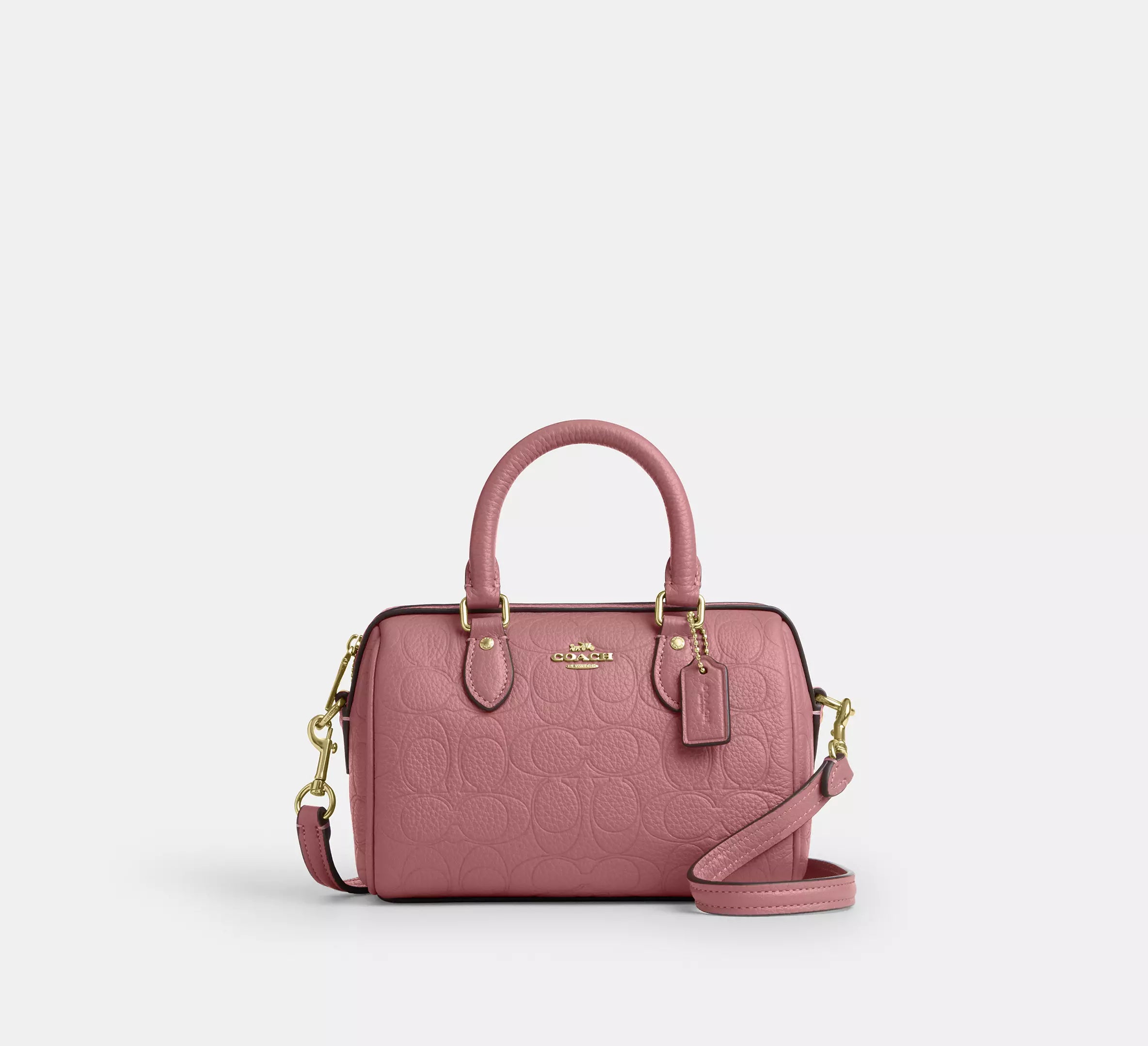 Mini Rowan Crossbody Bag In Signature Leather