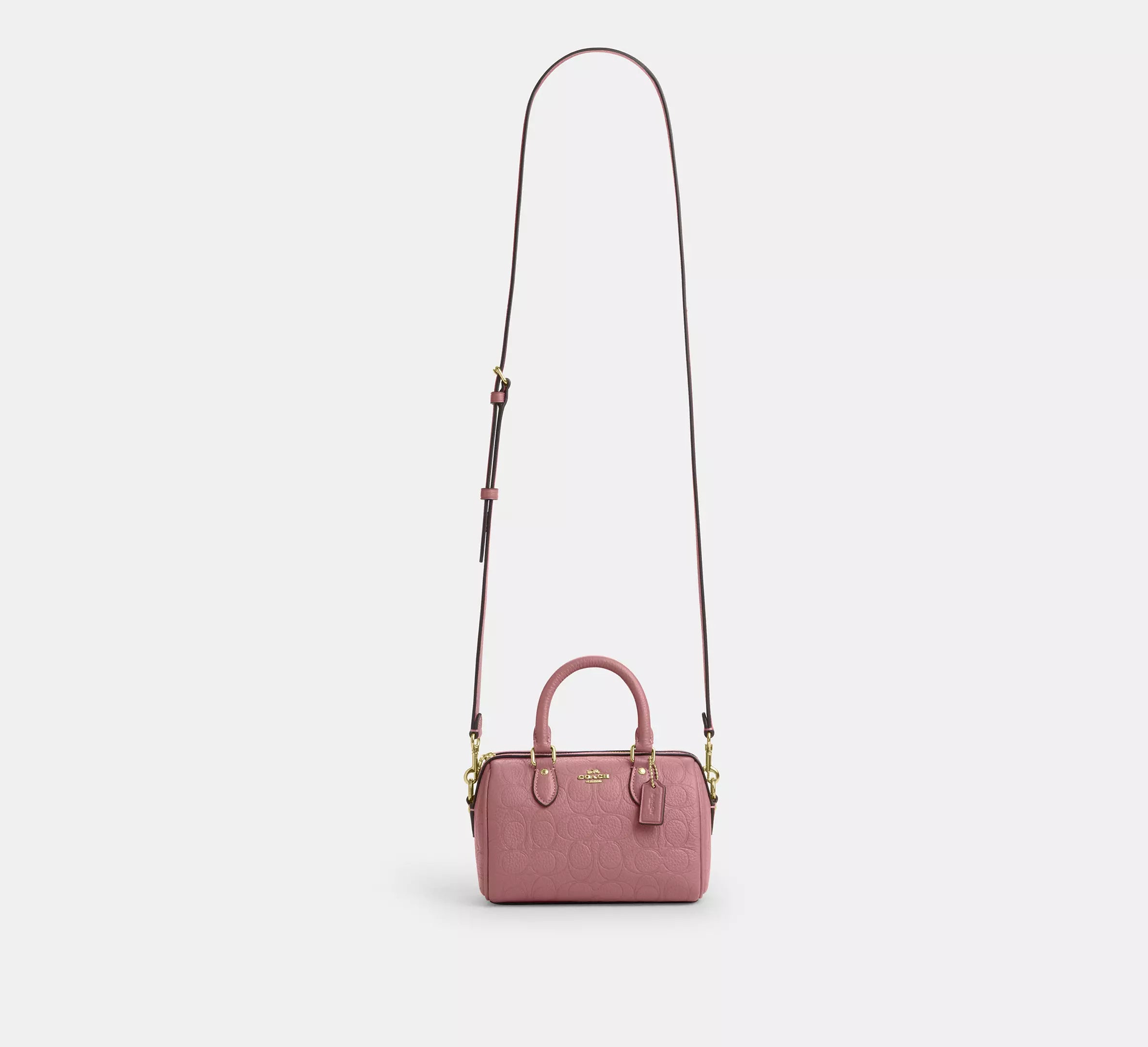 Mini Rowan Crossbody Bag In Signature Leather