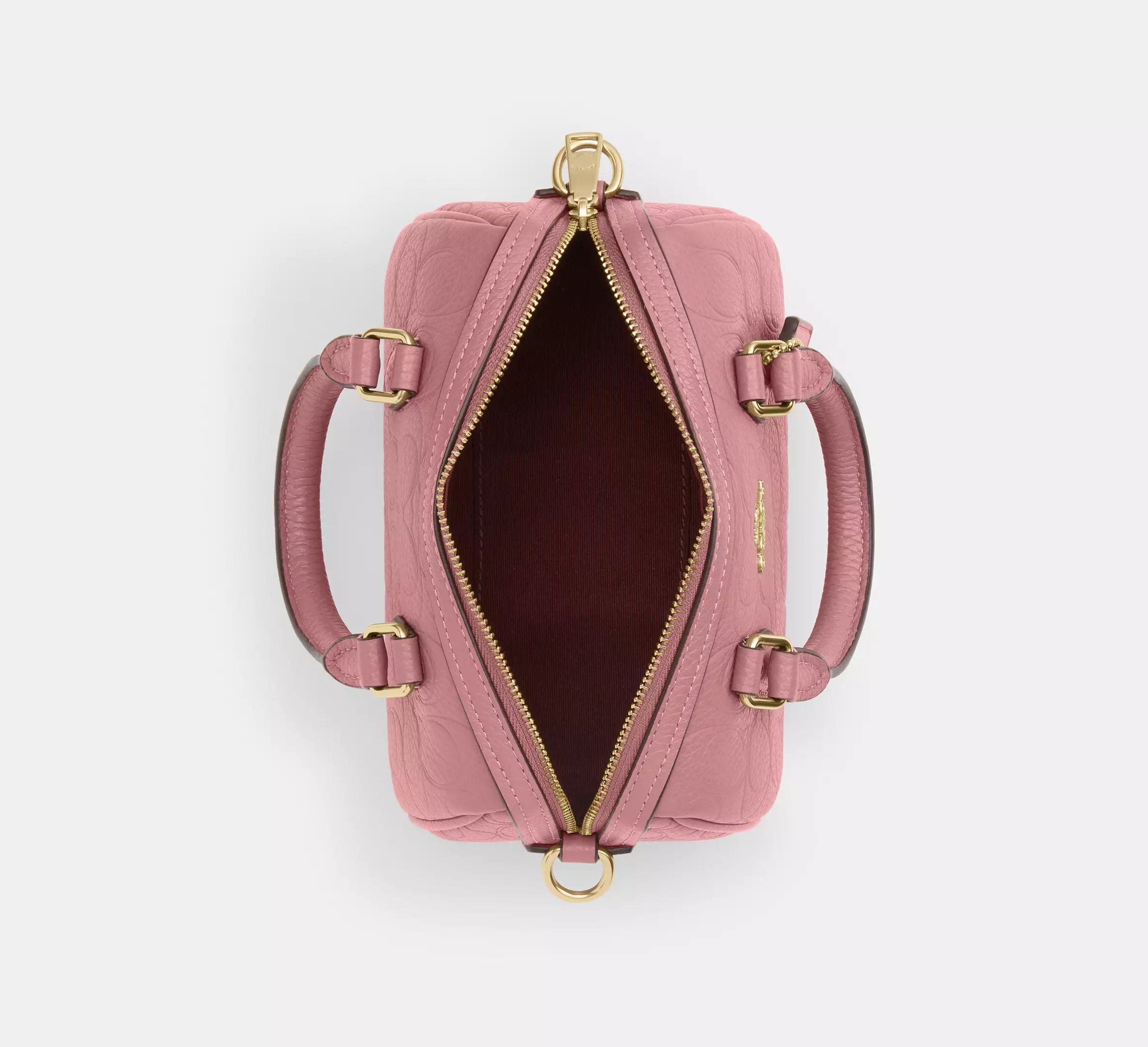 Mini Rowan Crossbody Bag In Signature Leather