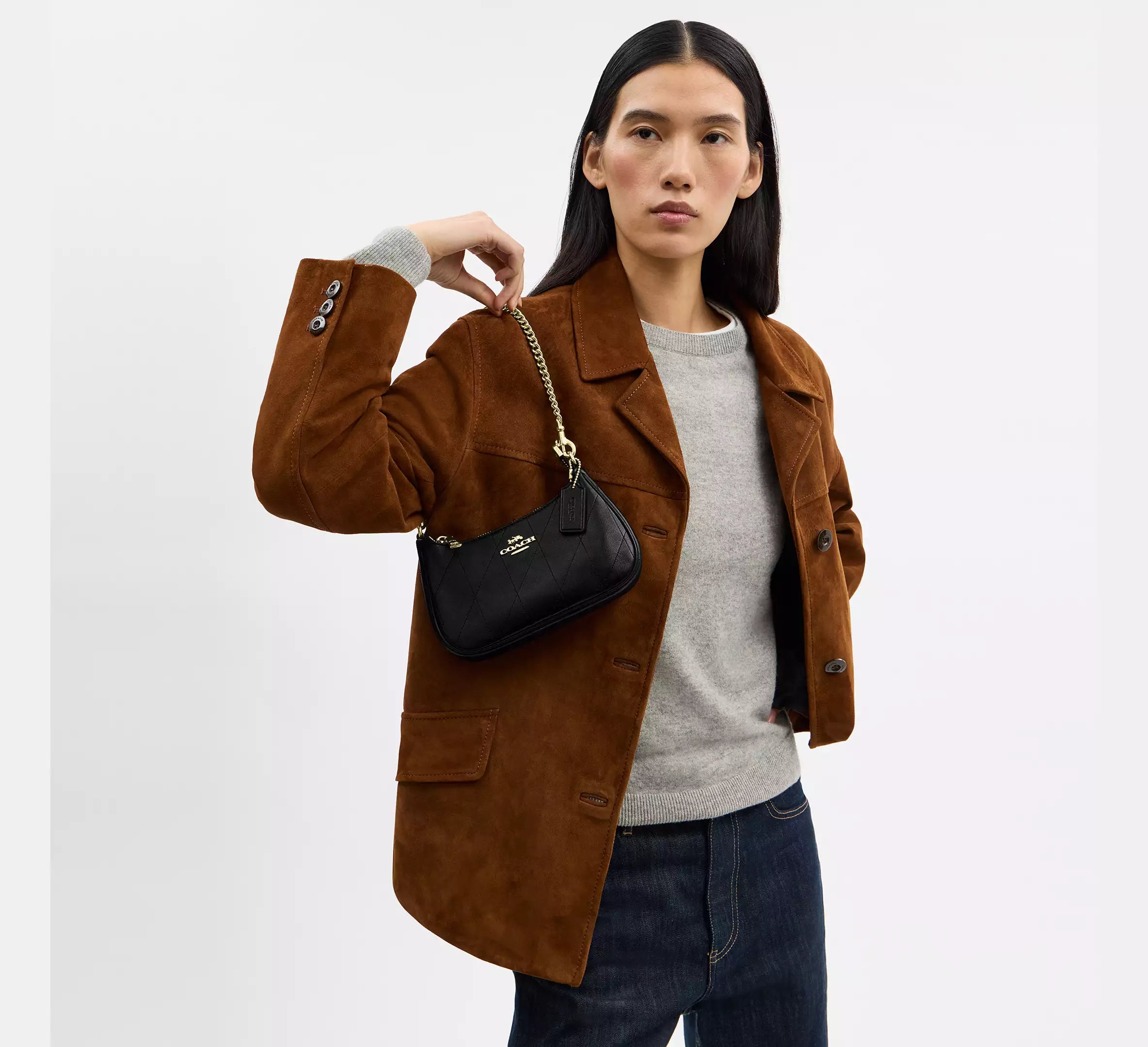 Teri Mini Crossbody Bag With Quilting