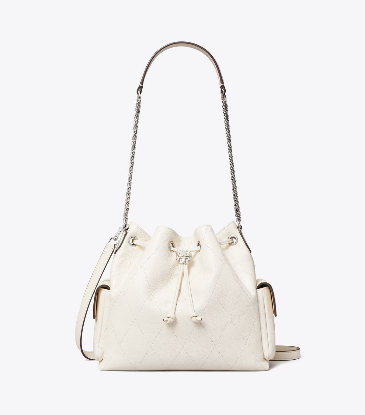 CHARLIE QUILTED DRAWSTRING SHOULDER BAG