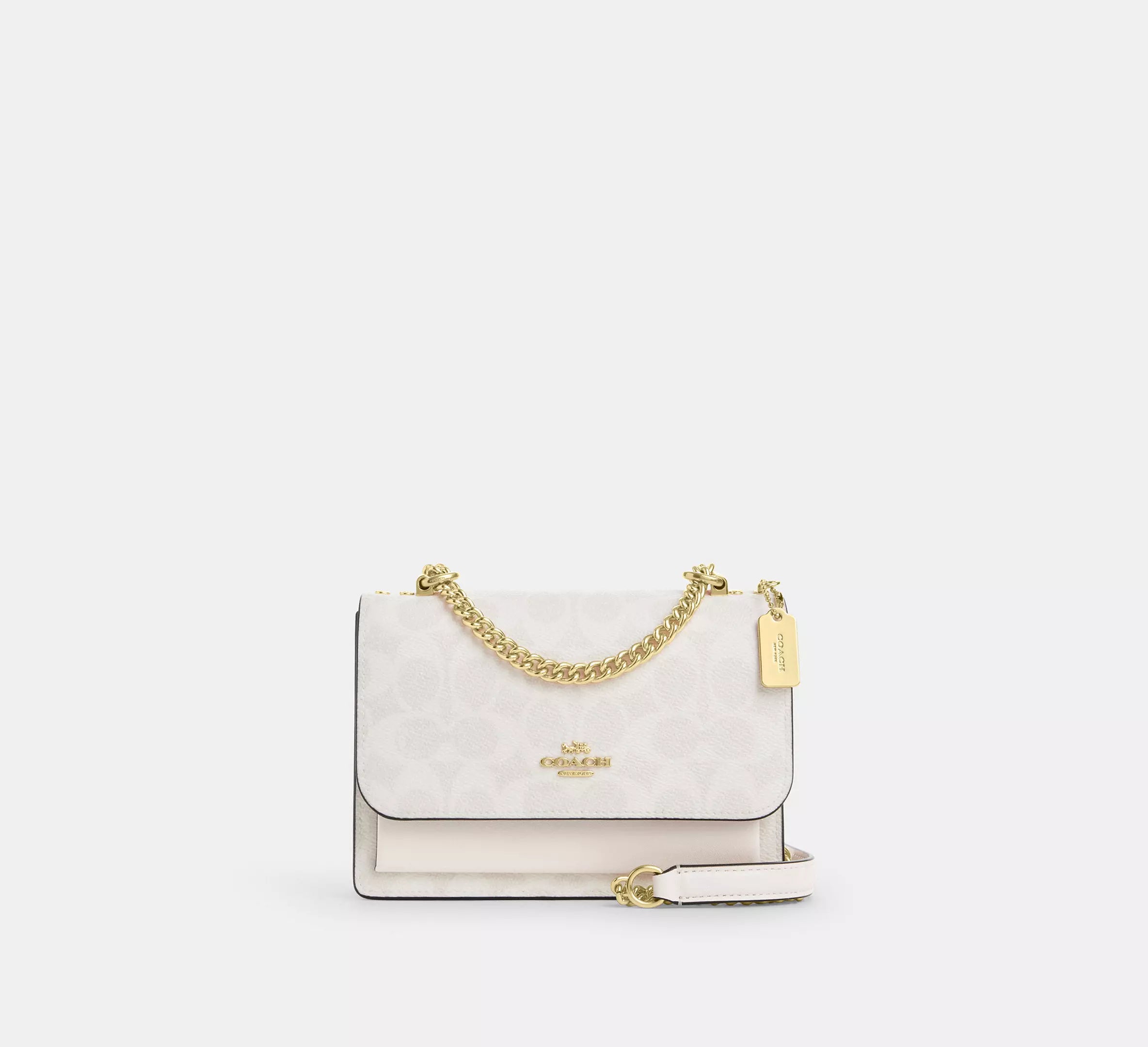 Mini Klare Crossbody Bag In Signature Canvas