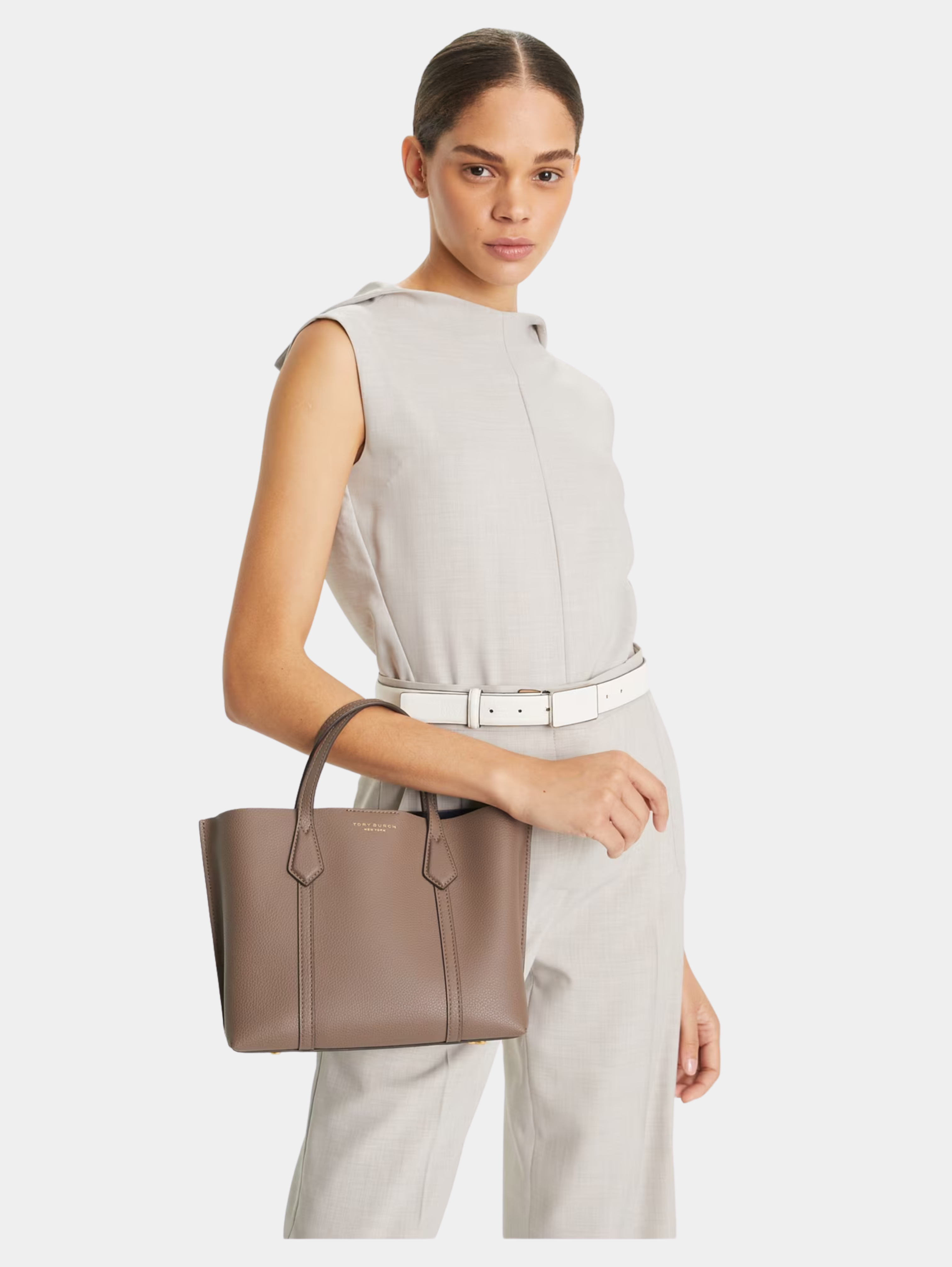 SMALL PERRY TRIPLE-COMPARTMENT TOTE