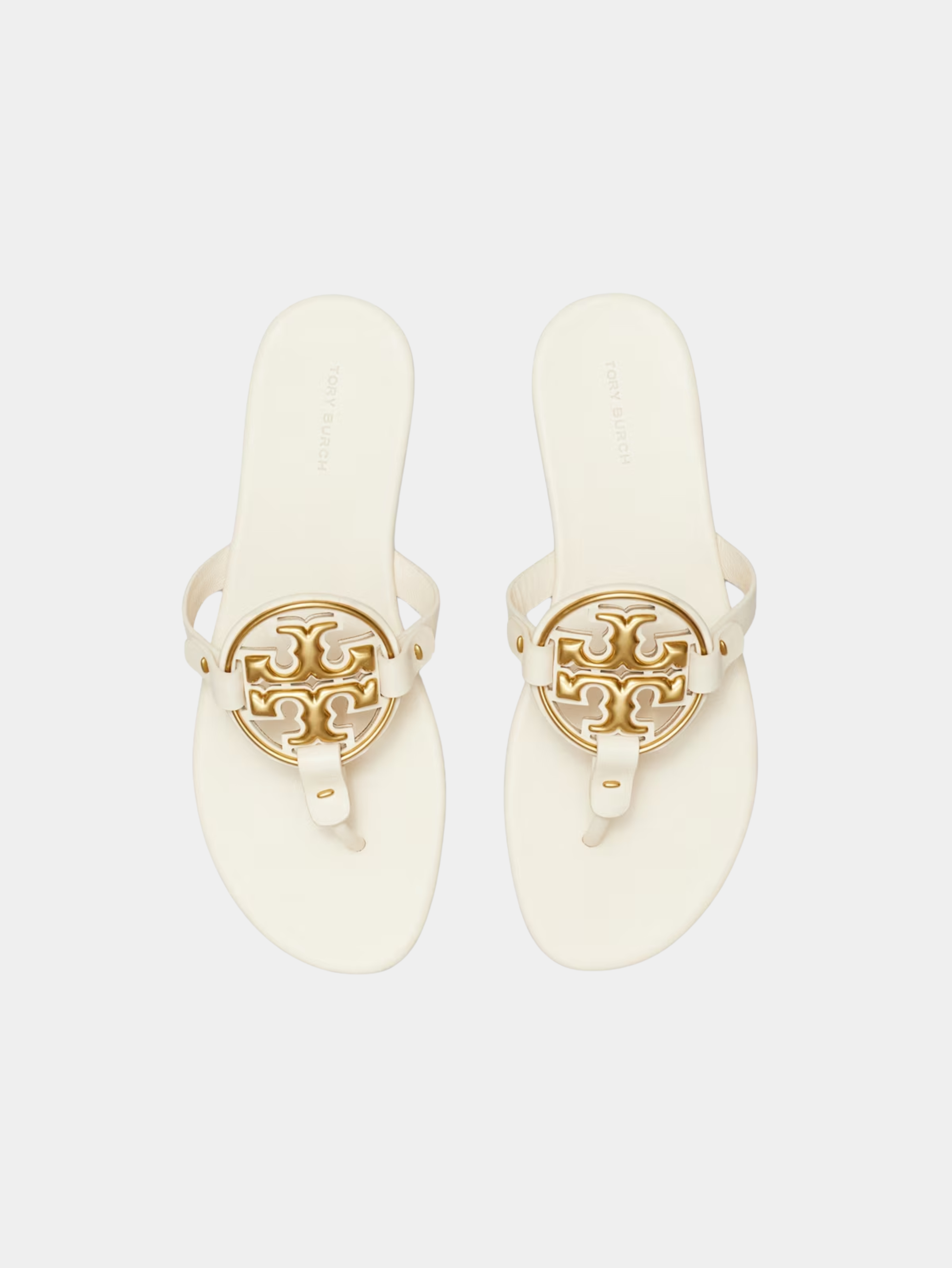 MILLER SOFT METAL LOGO SANDAL