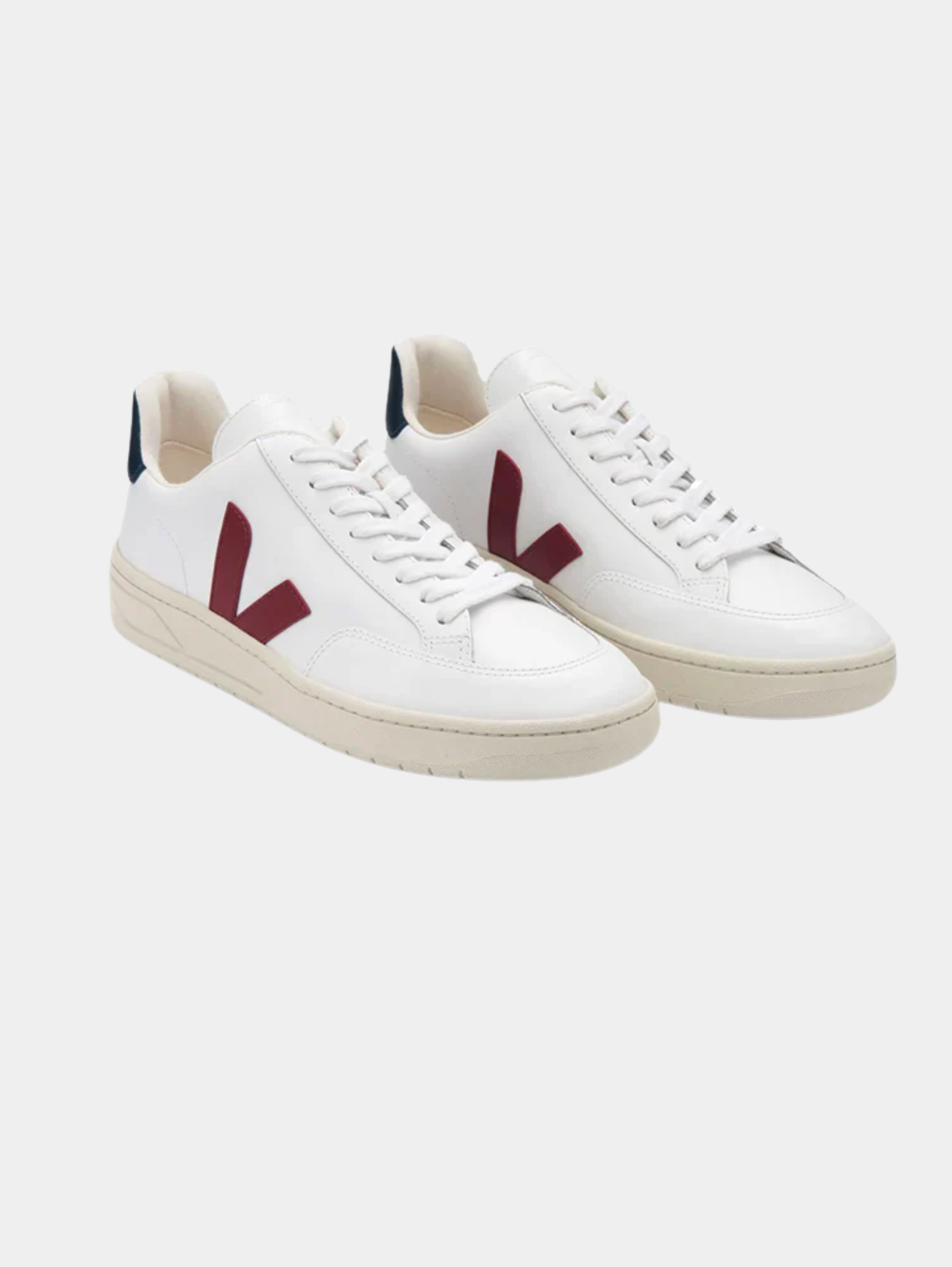 V-12 LEATHER EXTRA WHITE
