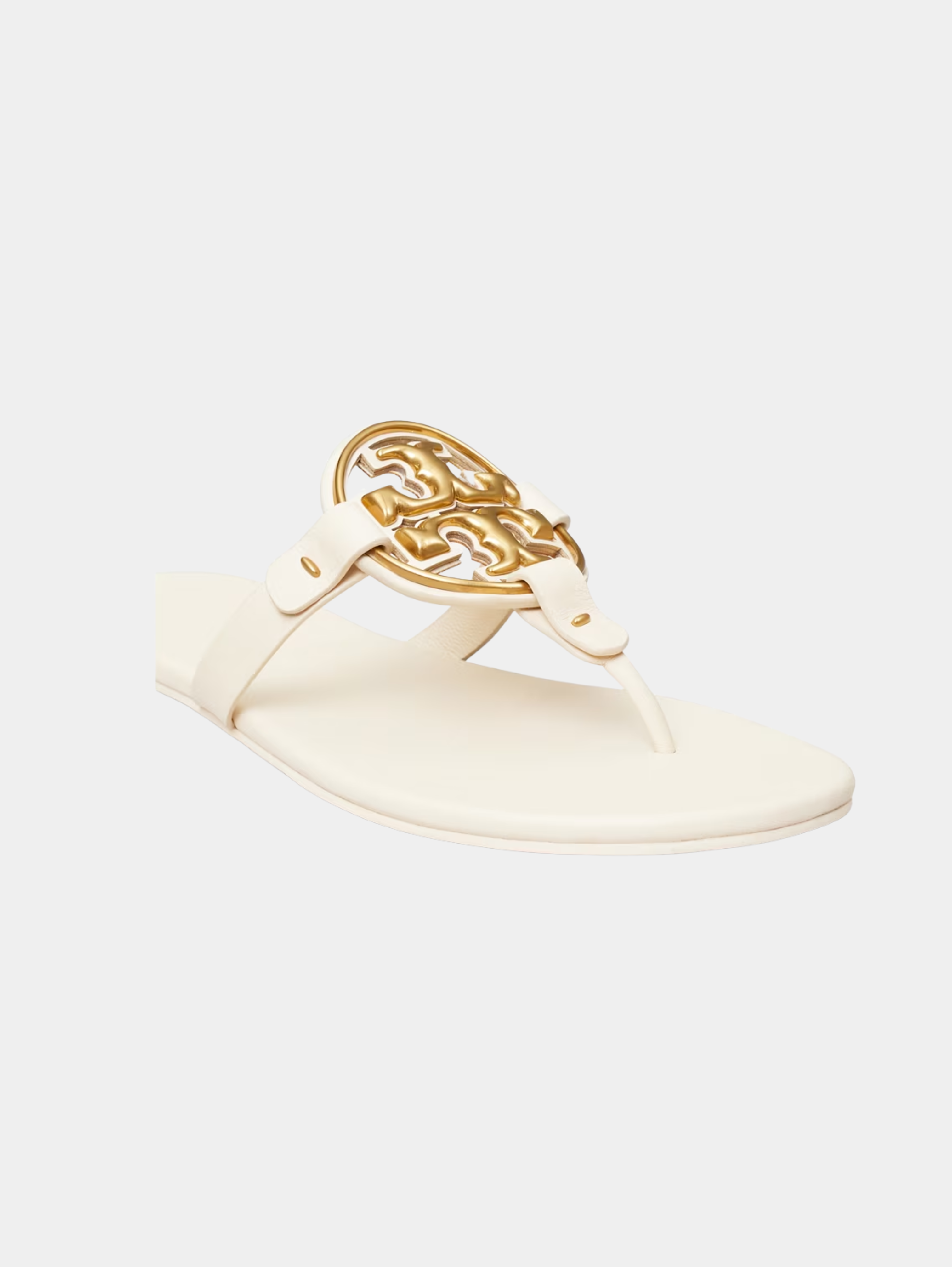 MILLER SOFT METAL LOGO SANDAL