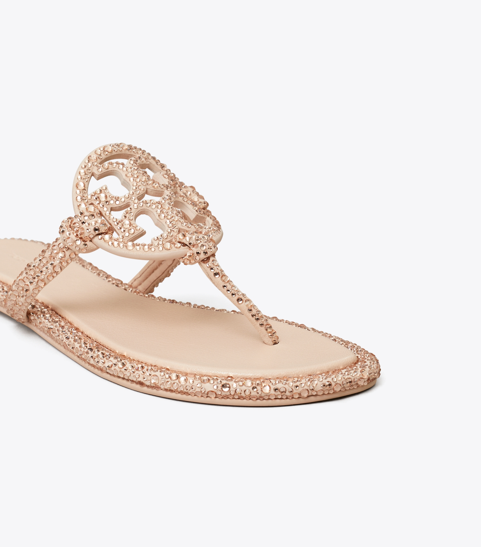 MILLER CRYSTAL KNOTTED SANDAL