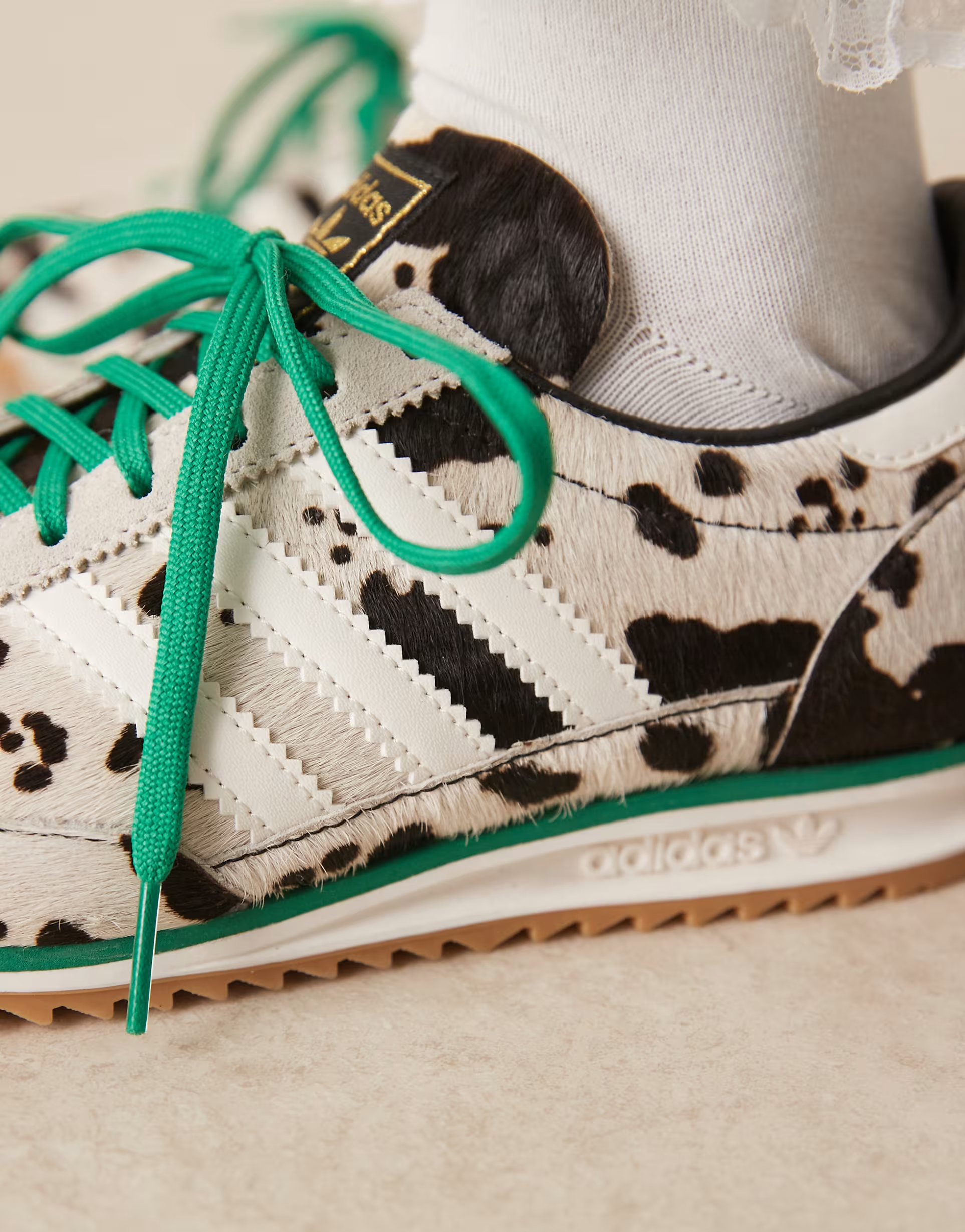 Adidas SL 72 OG in cow print