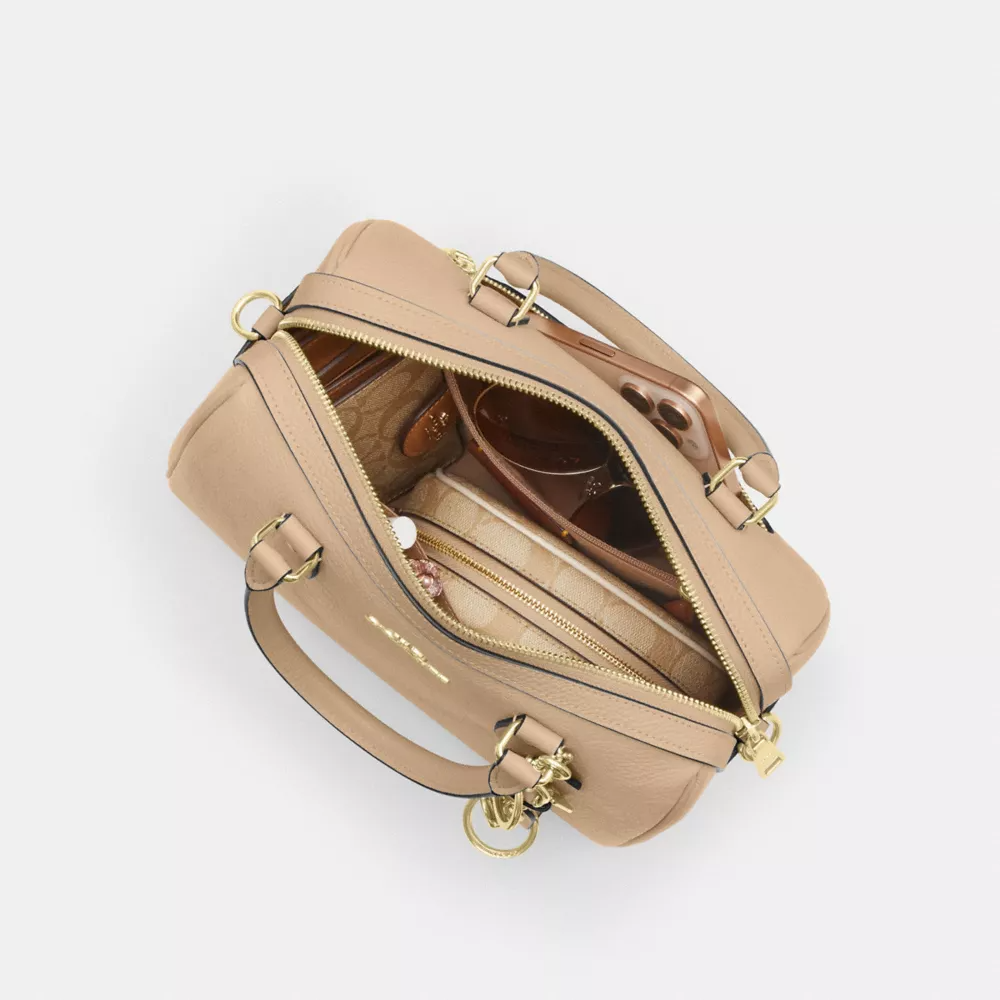 Rowan Satchel Bag In Signature Canvas