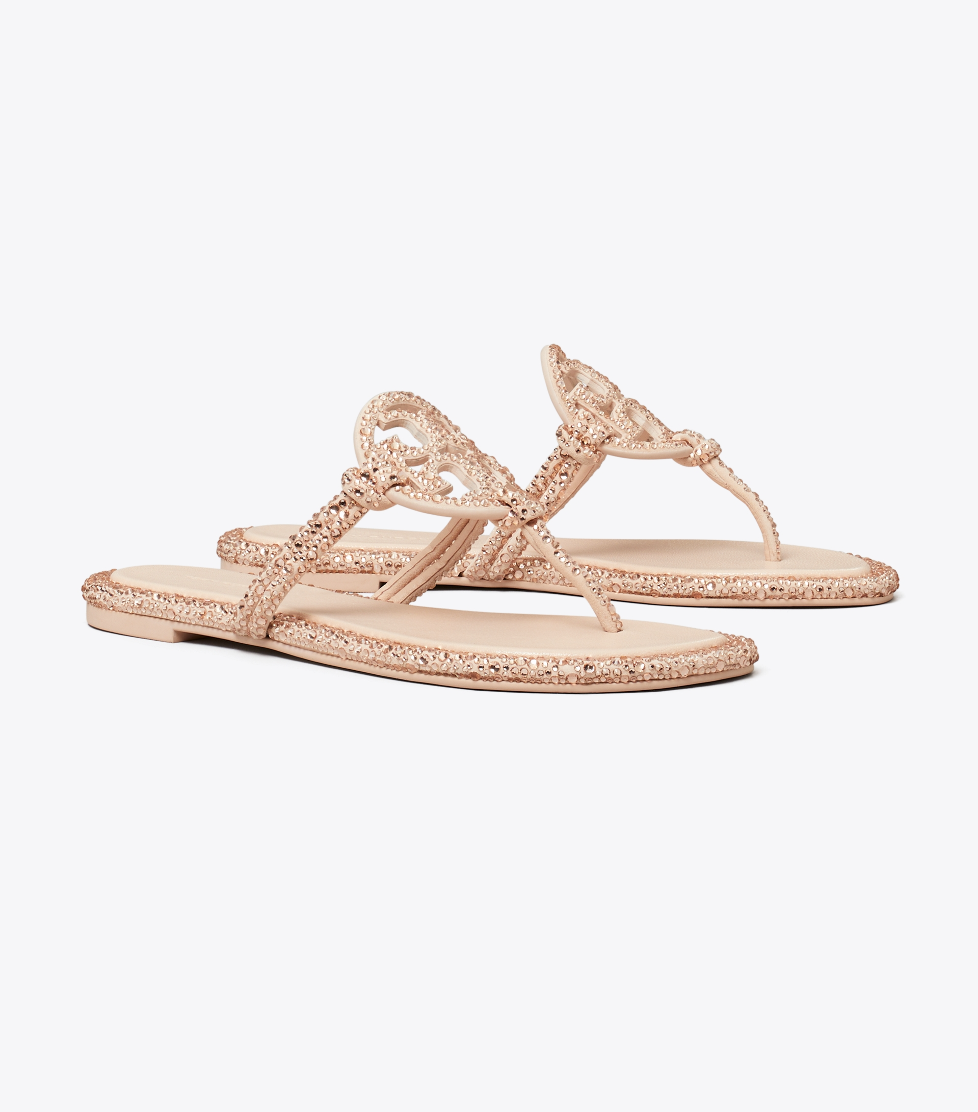 MILLER CRYSTAL KNOTTED SANDAL