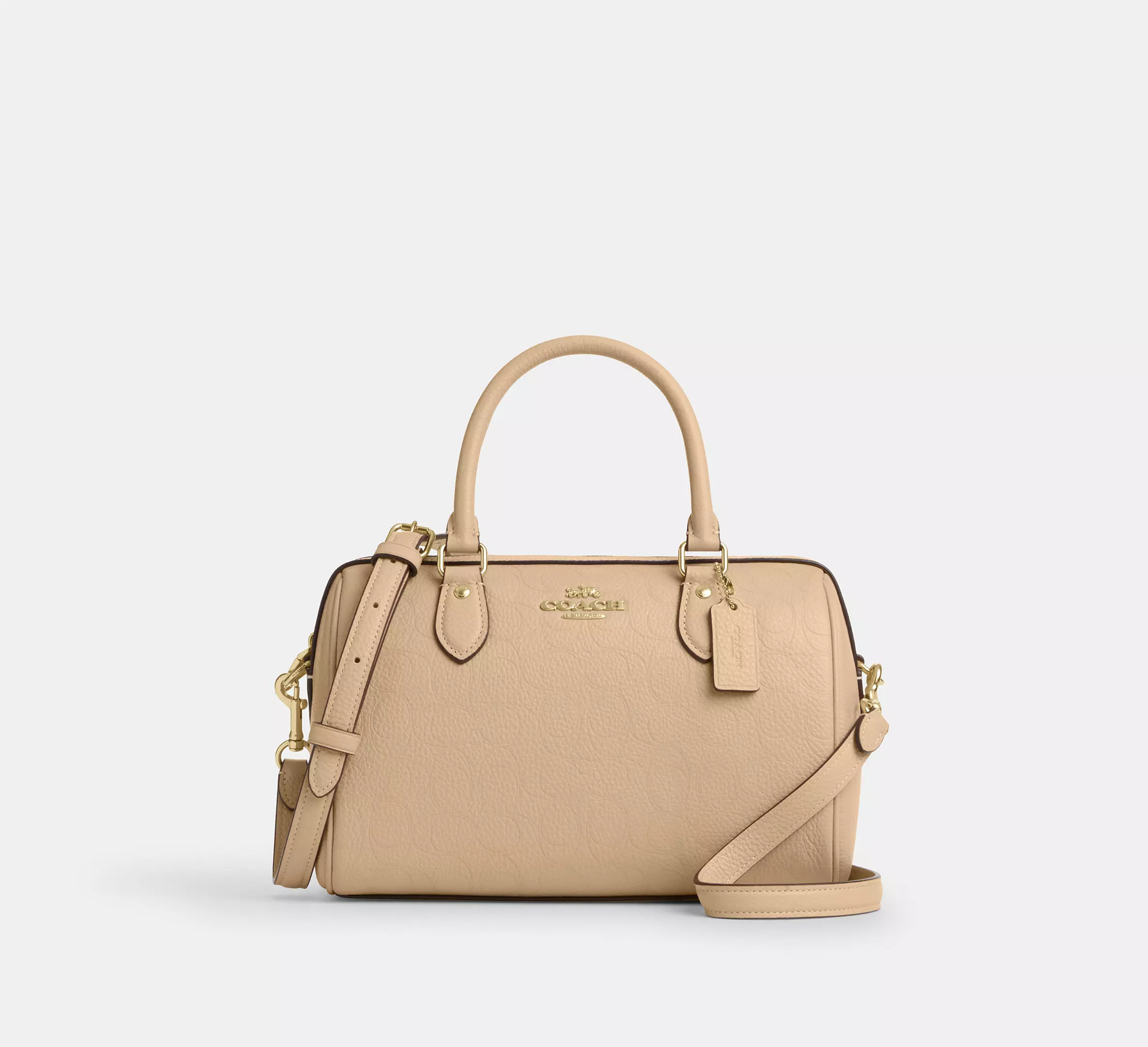 Rowan Satchel Bag In Signature Canvas