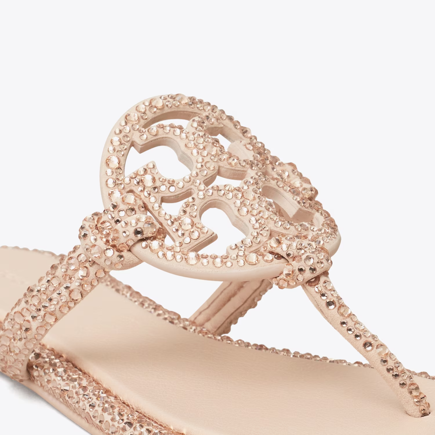 MILLER CRYSTAL KNOTTED SANDAL