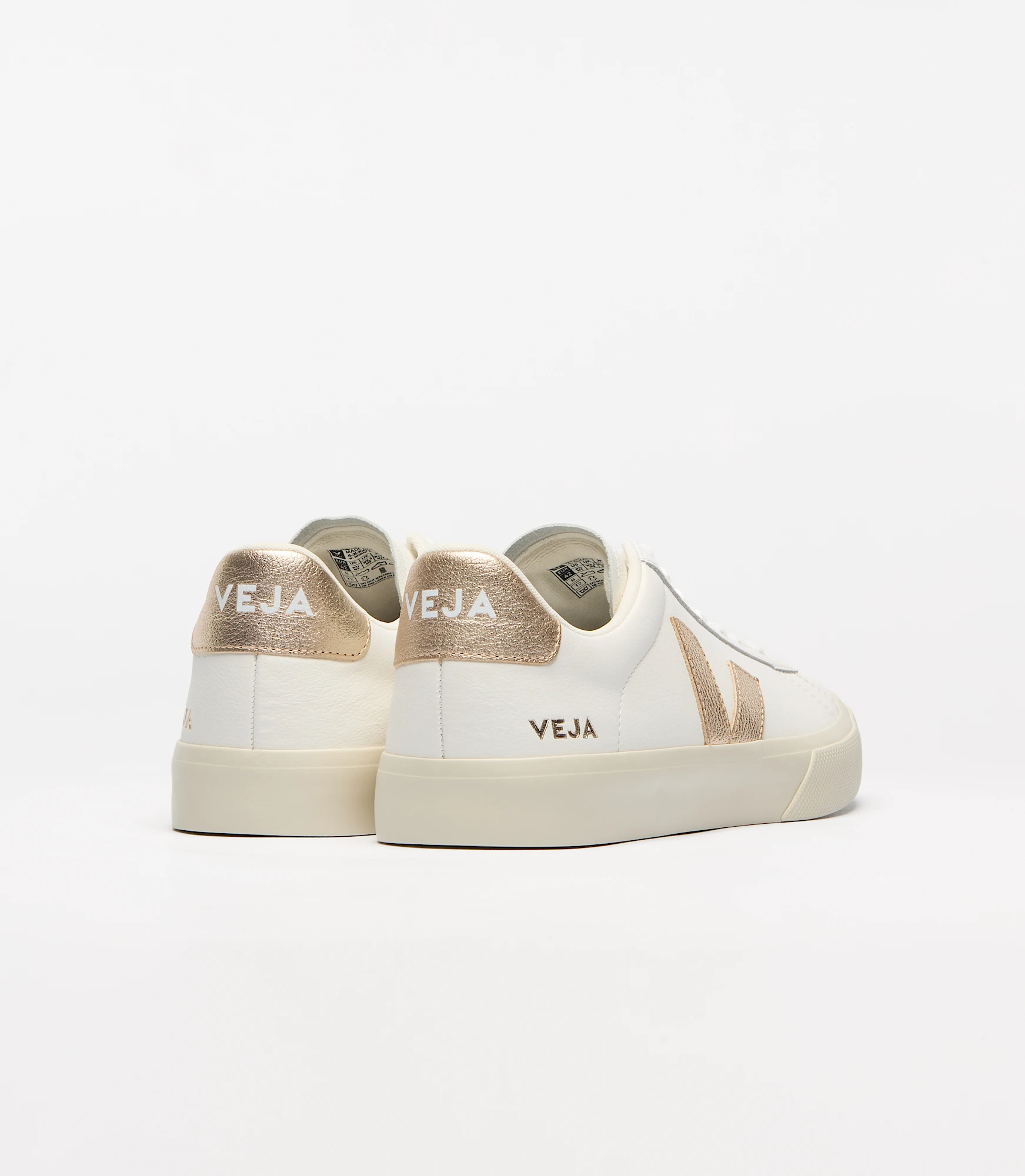 CAMPO LEATHER WHITE PLATINE