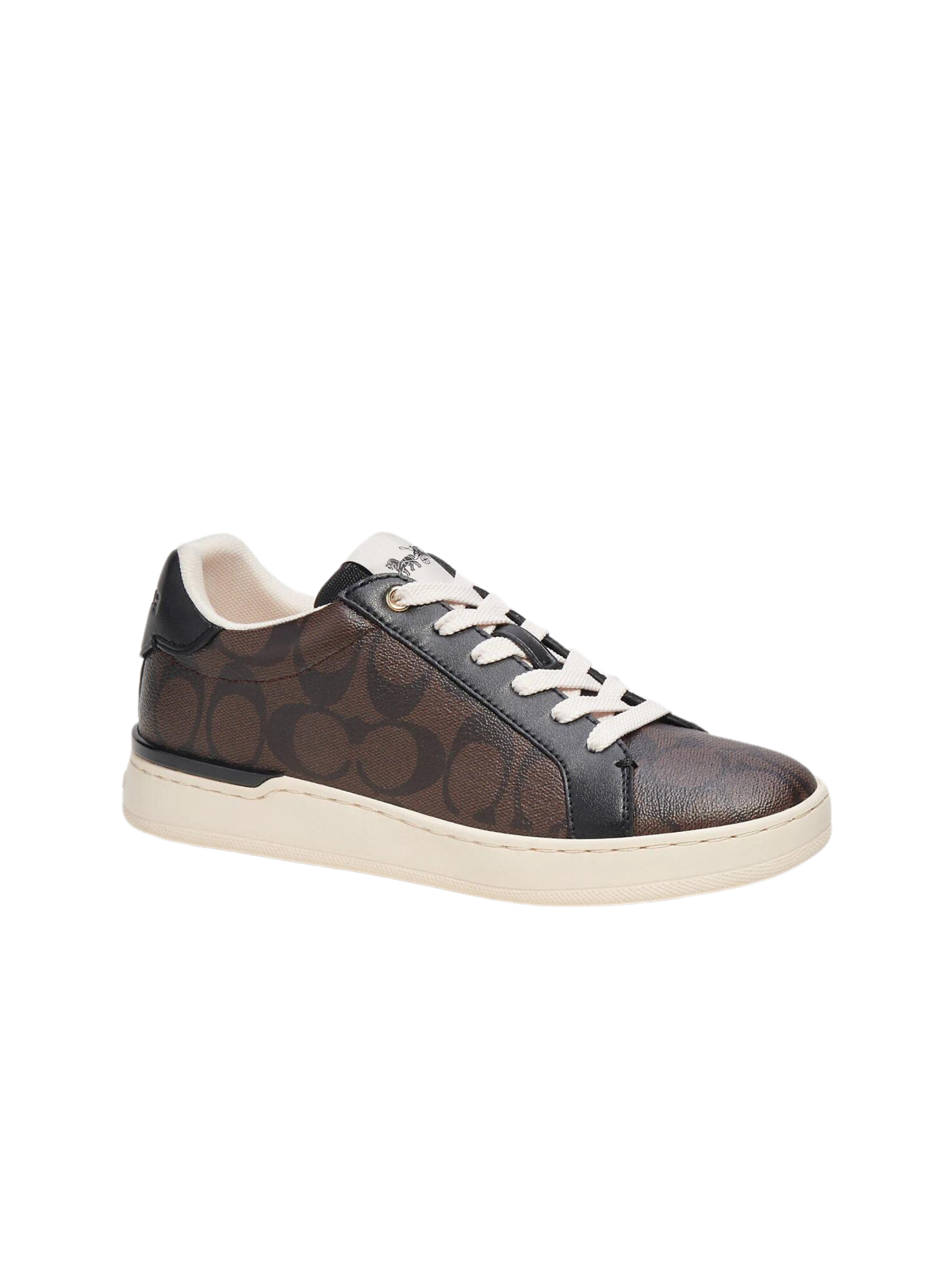 Zapatillas bajas Clip en lona de firma