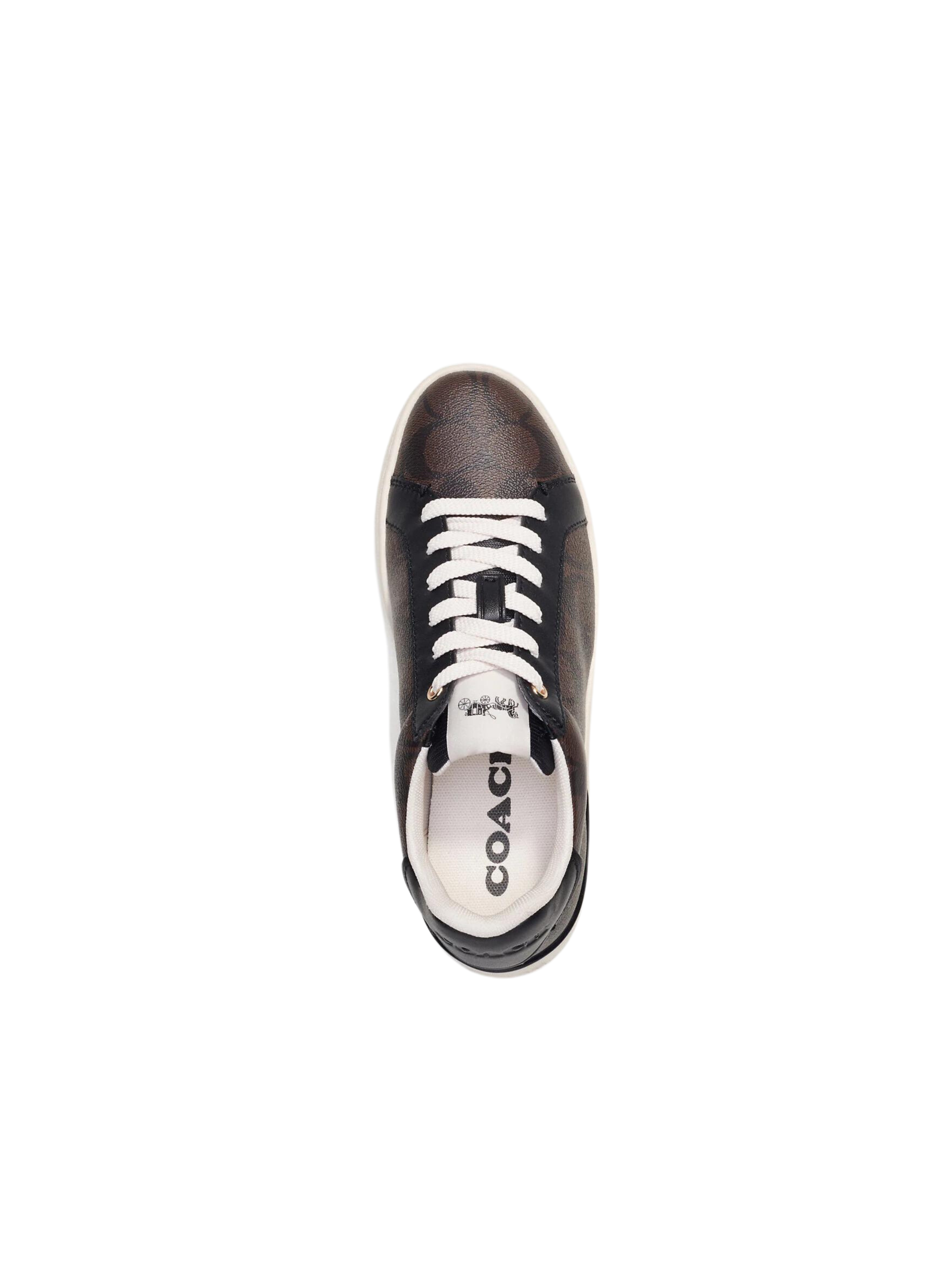 Zapatillas bajas Clip en lona de firma