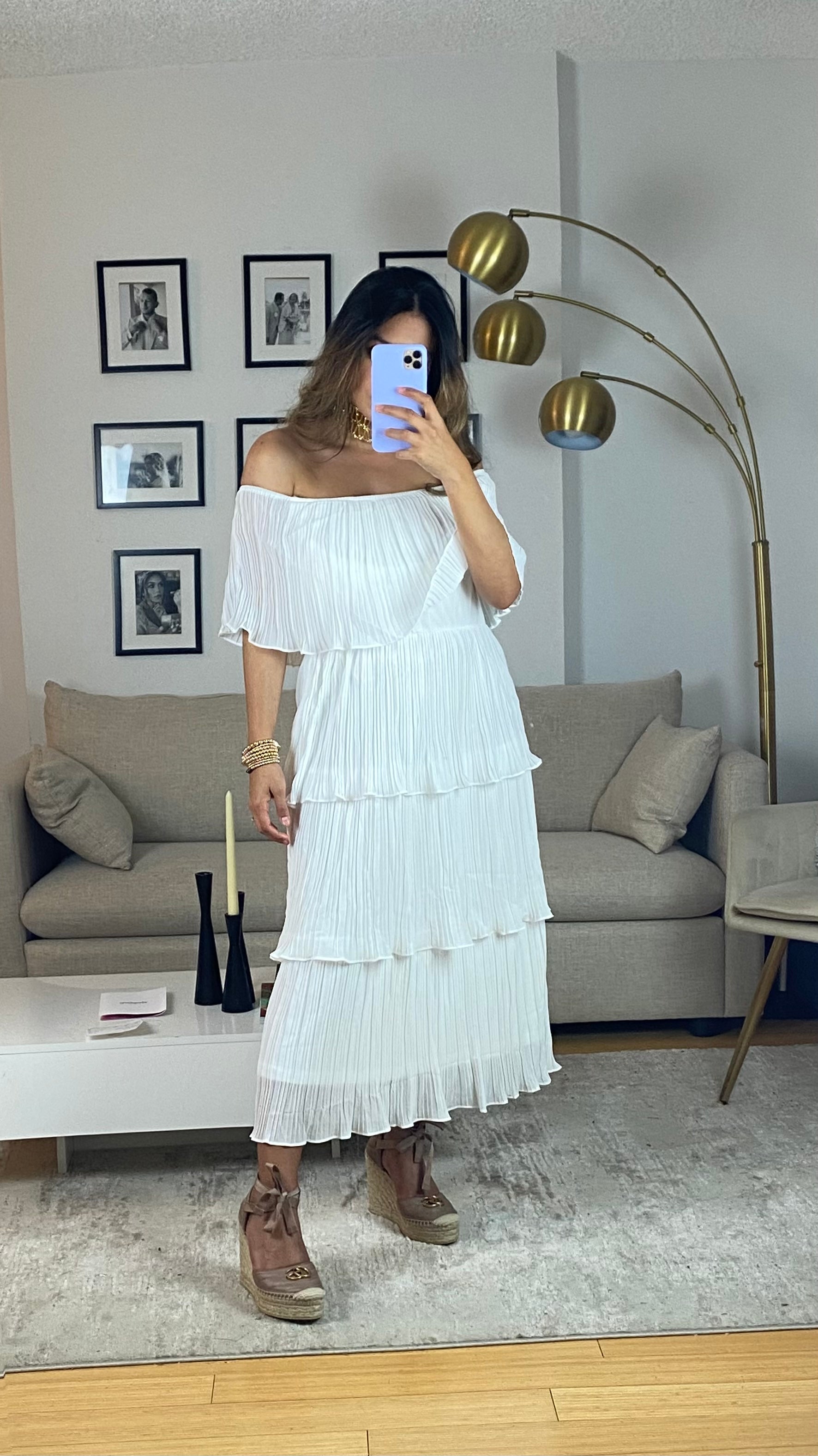 VESTIDO PLISADO KANG KANG