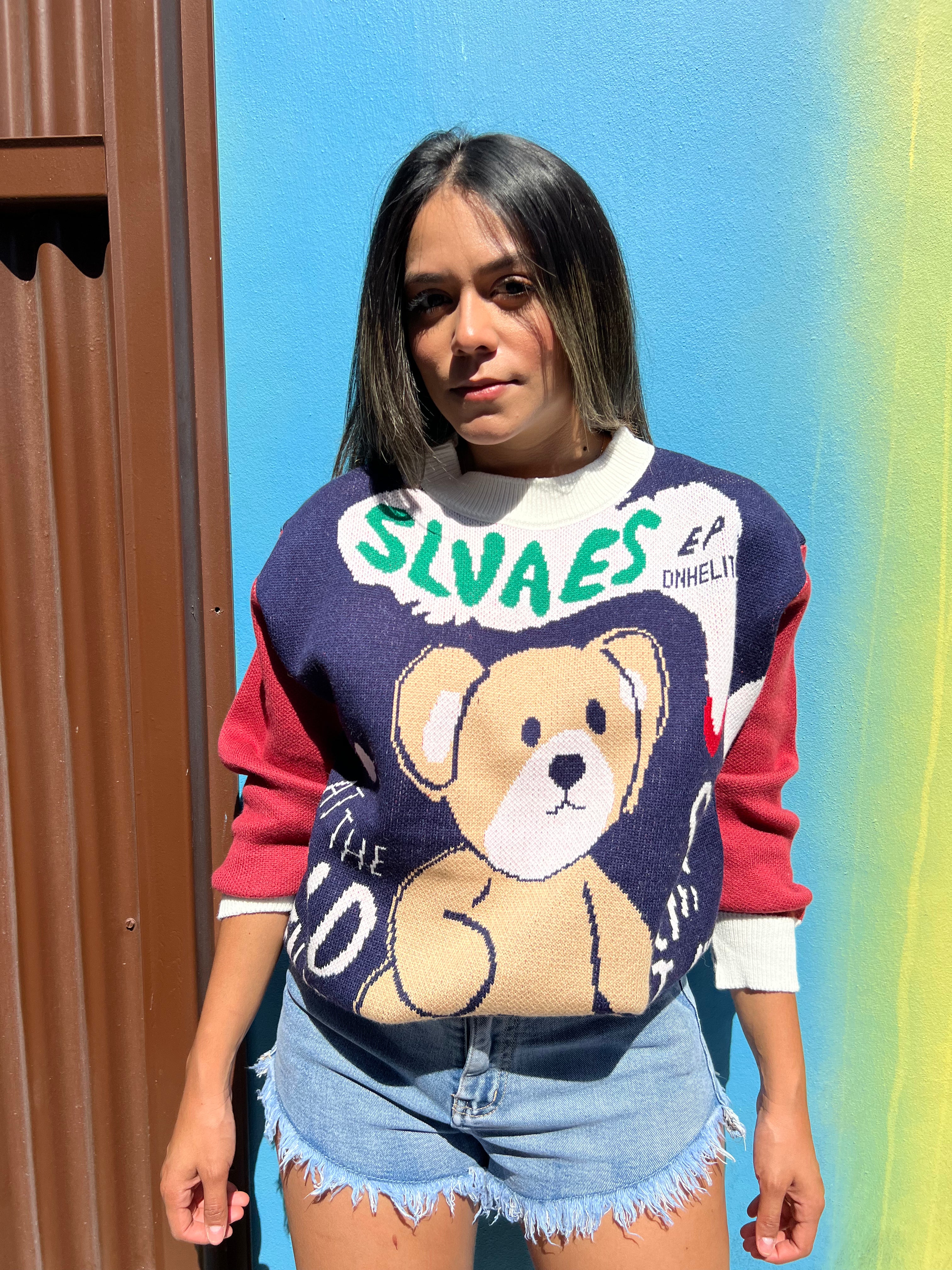 Jersey Bear azul/rojo