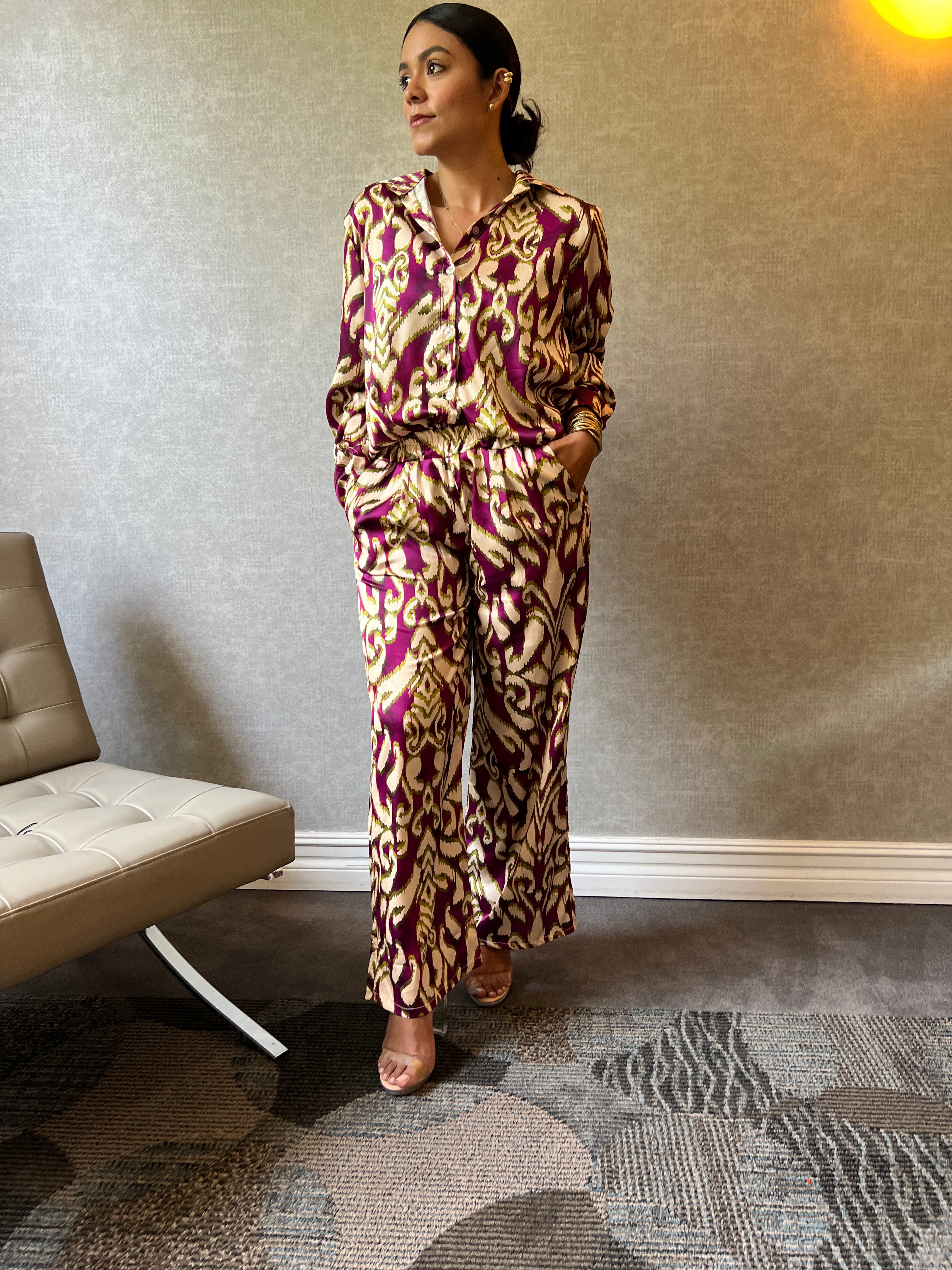 Set Geometric Print