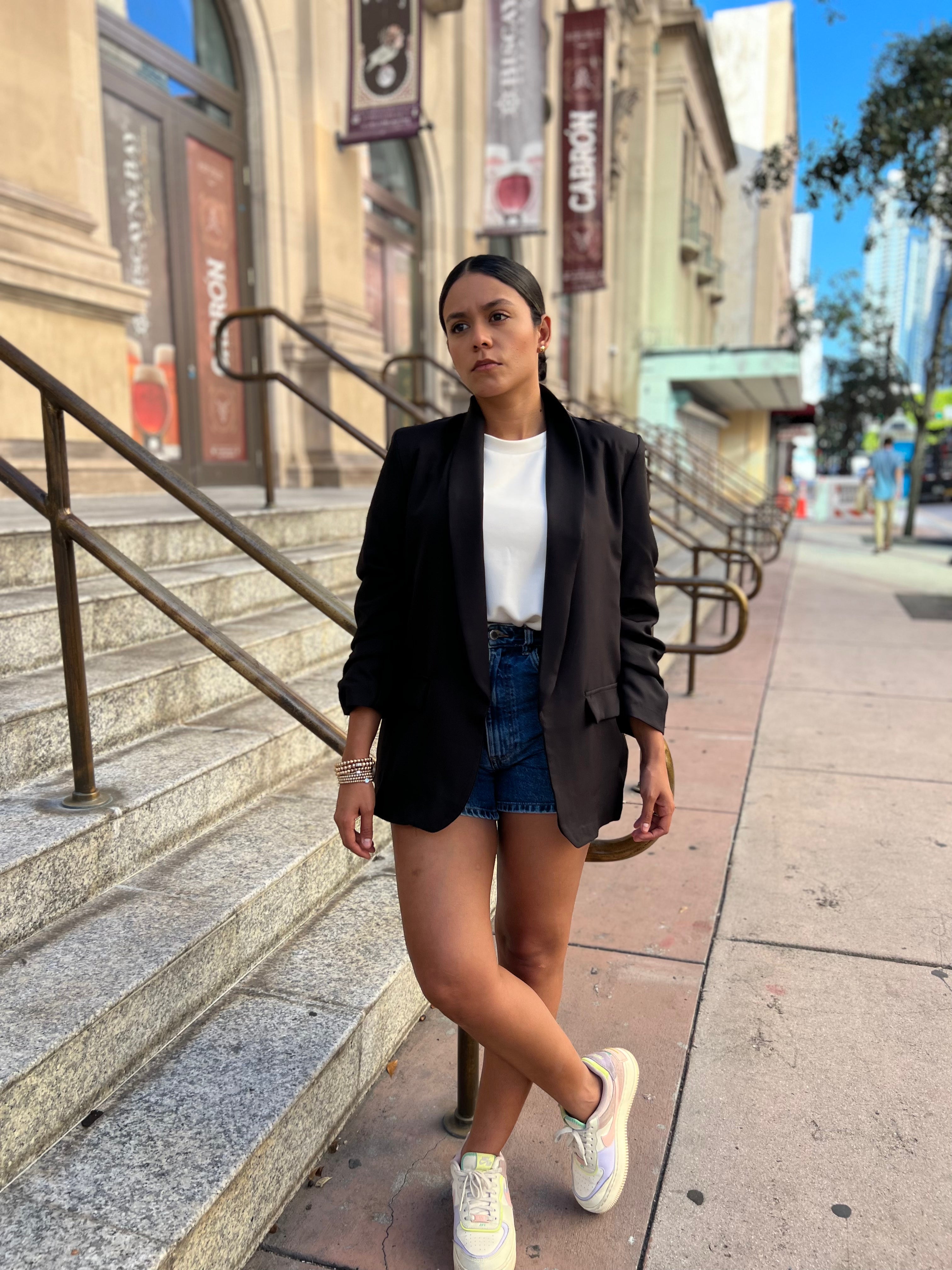Blazer liso