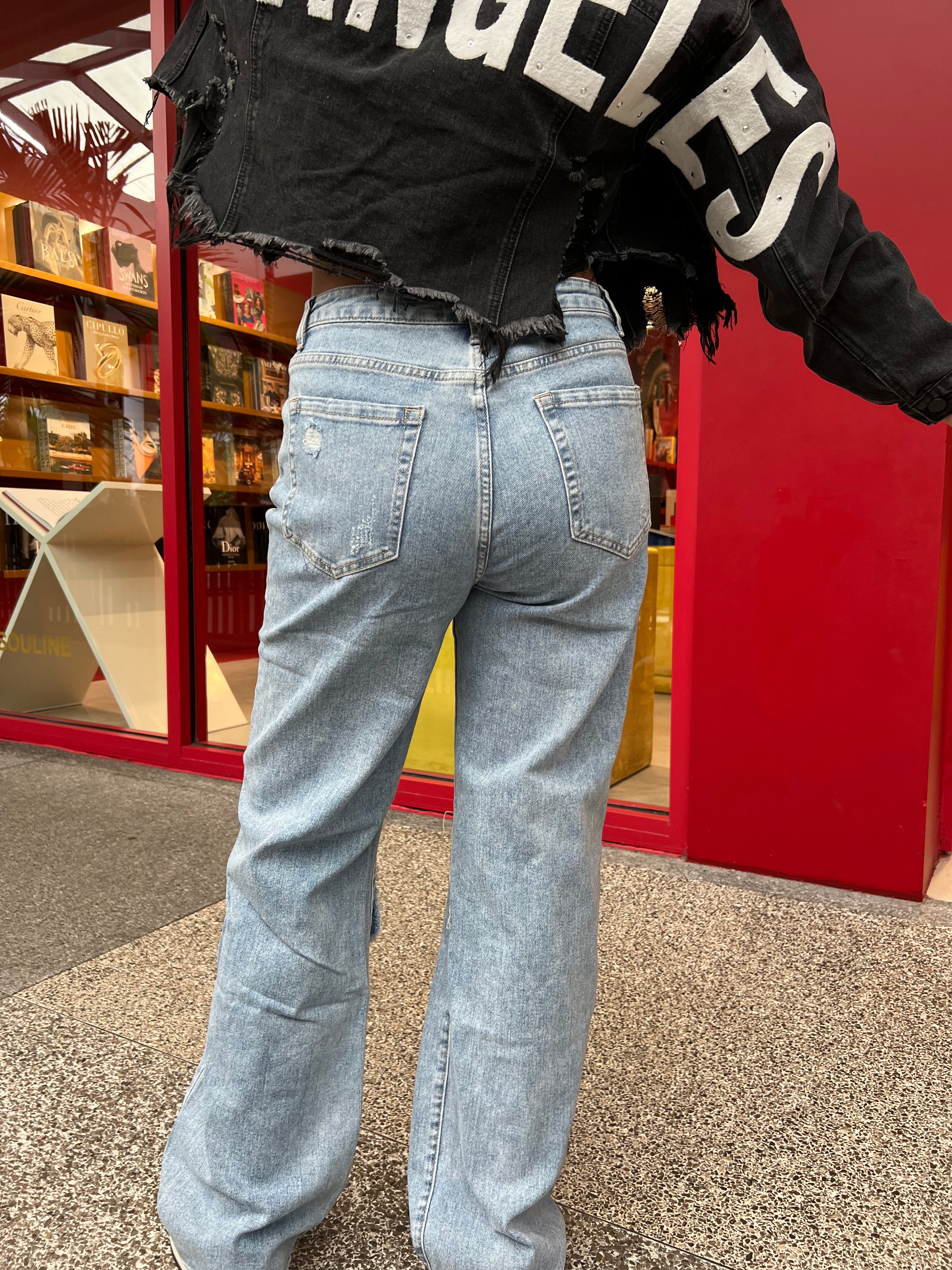 Jeans con tachuelas